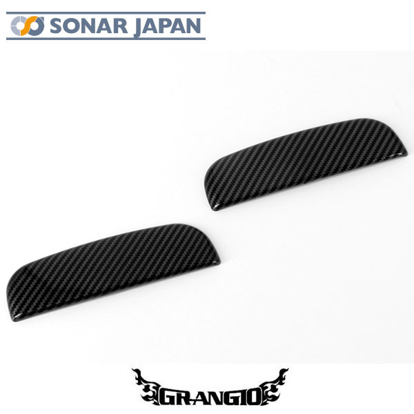 ジムニー ジムニーシエラ JB64 74 スタイルアップパーツ 12.ドアノブカバー カーボン調 GRANGIO グランジオ ドア 車 外装 ドレスアップ カーパーツ カー用品 車用品