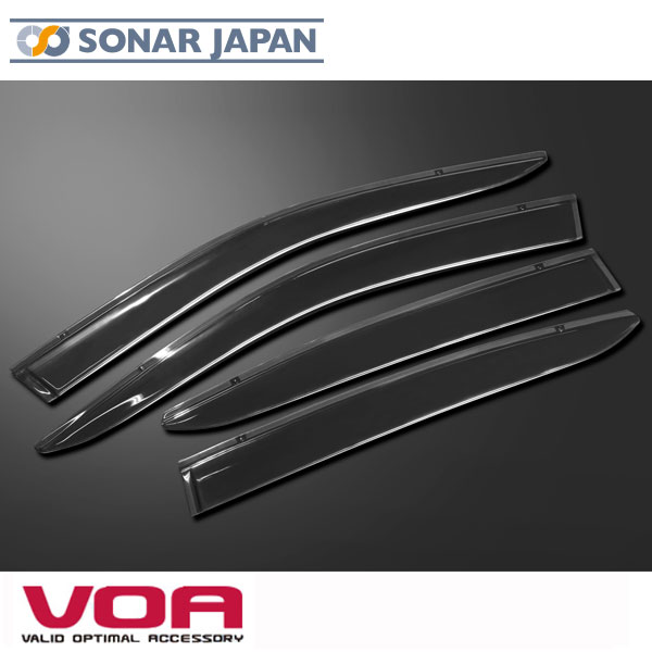 Rakuten - 80系ハリアー VOA 車種専用 ドアバイザー 雨除け 雨 バイザー サイドバイザー ウィンドウバイザー カスタムパーツ 窓 車 カスタムパーツ 80ハリアー ハリアー カー用品 カーパーツ