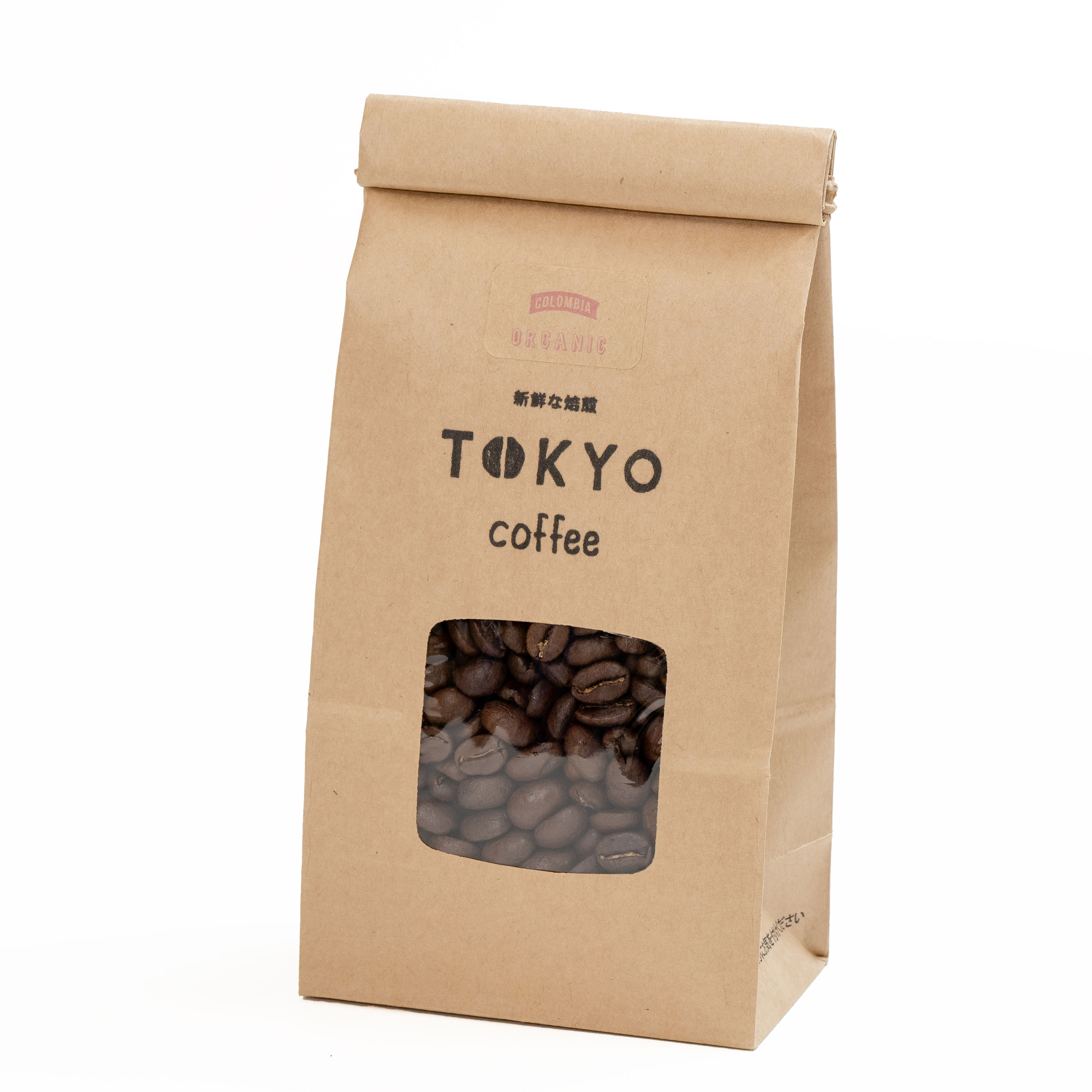 TOKYO COFFEE オーガニック コーヒー シングルオリジン コロンビア 400g 【新鮮なコーヒーをお届け】 400gでコーヒー約28杯分｜中深煎りオーガニック コーヒー 豆 有機コーヒー豆 中深煎りコーヒー豆 中深煎り珈琲豆 有機珈琲 medium roast