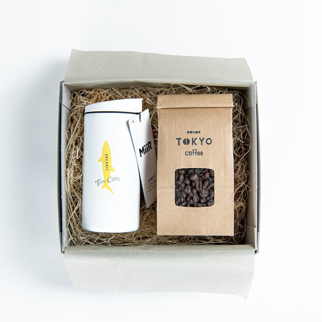 MiiR x TOKYO COFFEE Blend 150g オーガニックコーヒー と 大人気 MiiRの タンブラー おしゃれな デザイン アウトドア ギフト プレゼント コーヒー好き プレゼント 波佐見焼 プレゼント