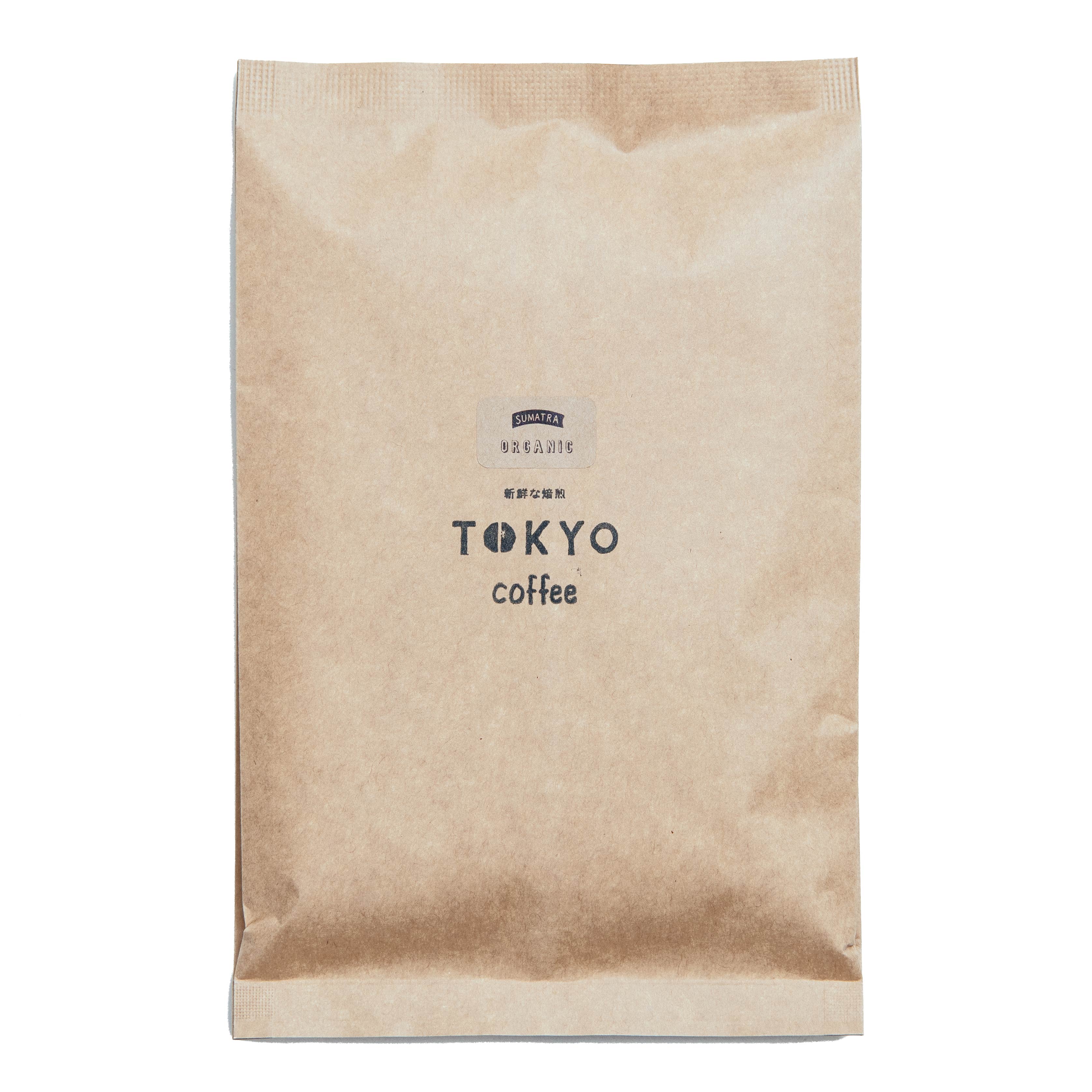 楽天TOKYO COFFEE 楽天市場店Tokyo Coffee Organic Sumatra Coffee 400g スマトラ マンデリン コーヒー豆 珈琲豆 こーひー豆 マンデリンコーヒー オーガニックコーヒー 豆 有機コーヒー豆 オーガニック 有機 コーヒー 自家焙煎 焙煎 高級 袋 おいしい珈琲 美味しいコーヒー インドネシア 送料無料