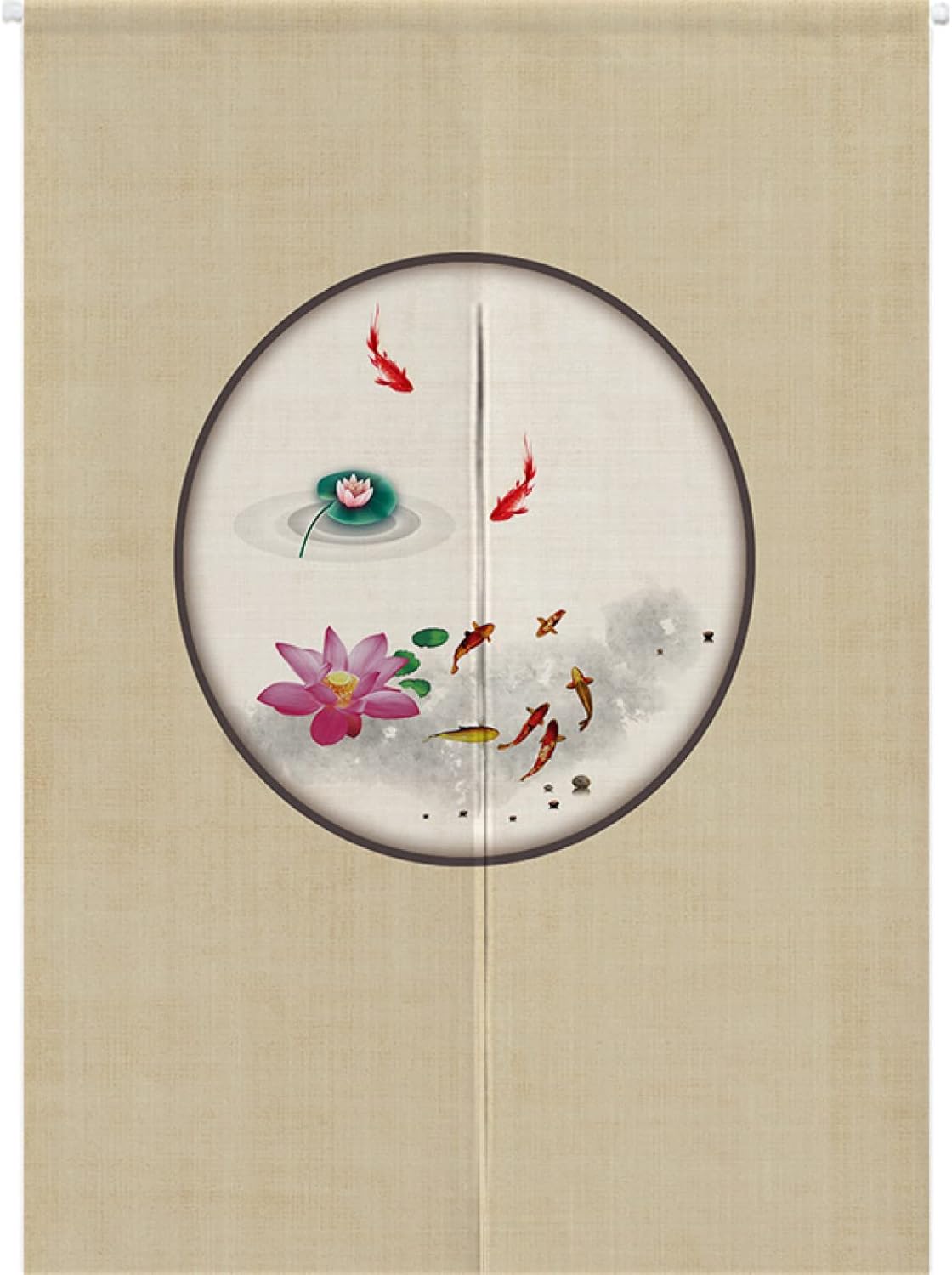 省エ 目隠し 85*180 間仕切り 玄関用のれん 洗面所 台所 リビング 洋室兼用 和室 デザイン お洒落 かわいい カーテン 和風 暖簾