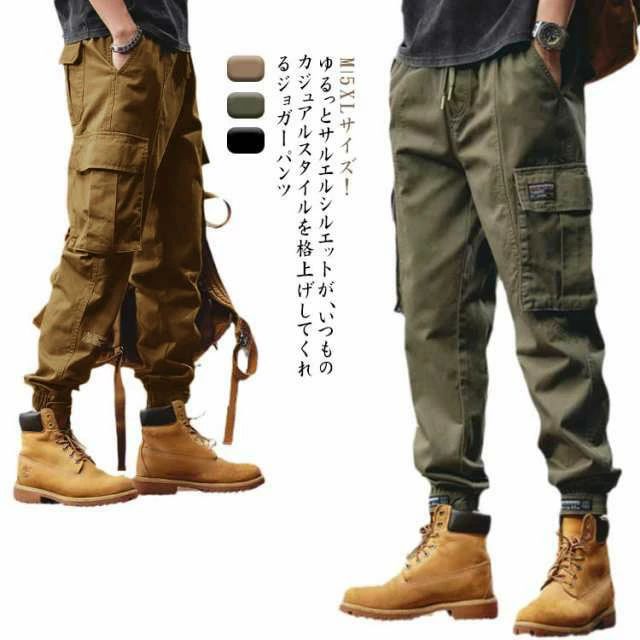 カーゴパンツ カーゴパンツ メンズ メンズカーゴパンツ ミリタリーパンツ ジョガーパンツ ダンス衣装 ..