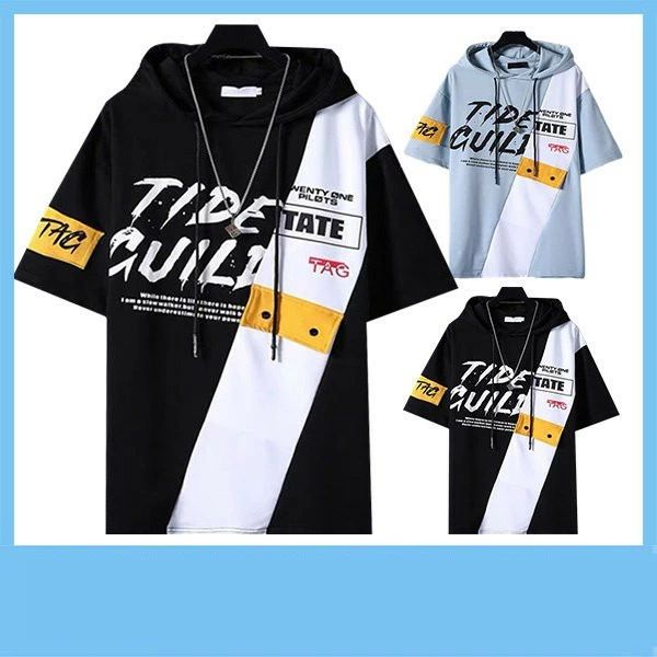 ス 体育祭 運動会 大きいサイズ ゆったり 新作 夏物 トップス 夏パーカー 半袖 英文字 おしゃれ カジュアル 吸汗速乾 フード付き