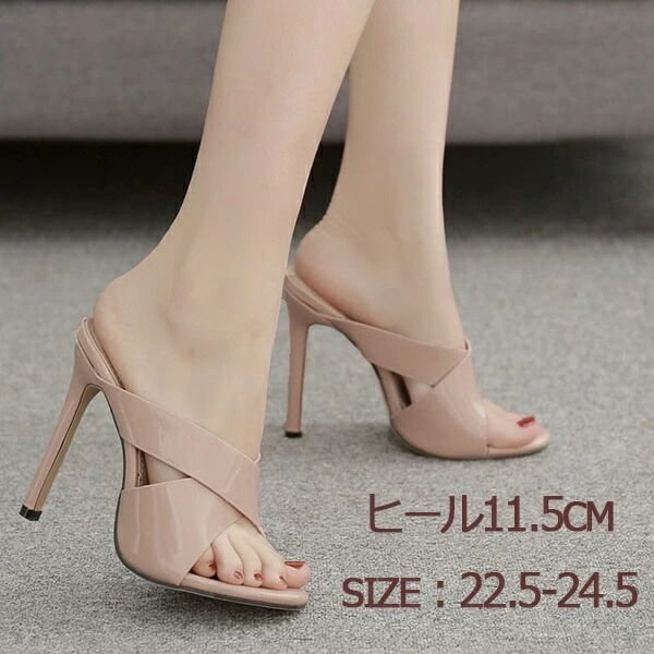 大きいサイズ サンダル ミュール ハ