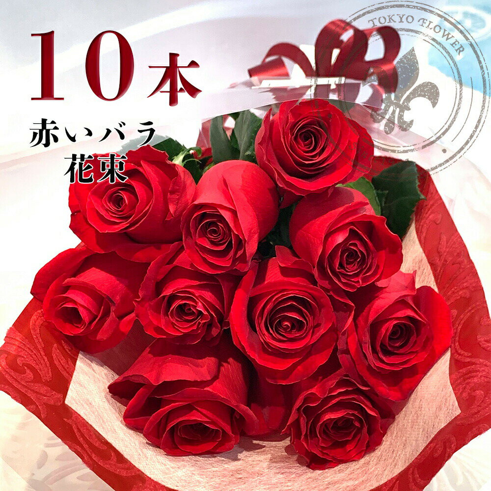 バラの花束ギフト 30%OFF 赤バラ10本の花束 銀座の赤バラ 花束 記念日 プレゼント 銀座 送料無料 あす楽13時まで 土日も出荷 誕生日 父の日 2024 ギフト 薔薇 ばら 還暦 花 お祝い 誕生日 記念日 生花 10周年 賀寿祝 長寿祝 送別 上質 妻 奥さん 嫁 母 ママ 恋人