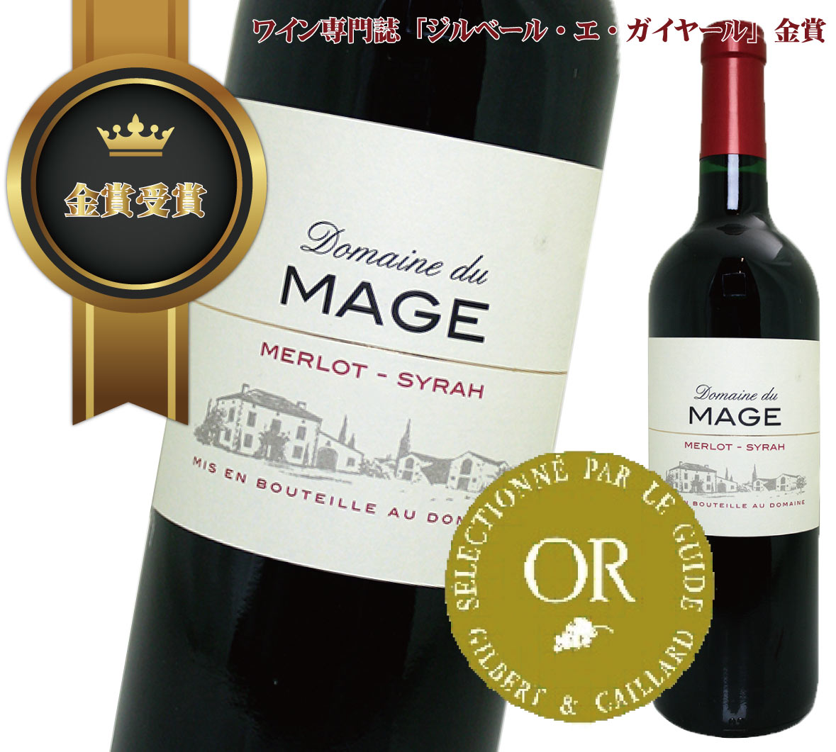 形式 高コスパ赤ワイン 内容 サイズ 最短配送日 ご注文（ご入金確認後）、在庫状況に応じ即日〜配送可能。即日、当日配達ご希望の場合も、ご相談ください。 主なご用途 ワインギフト、ご進物、贈答、お歳暮、祝い、お誕生日、結婚祝い、出産祝い、記念日、退職祝い、成人の日、ギフトなど 名札、メッセージカード付き【無料】でお届け可能です ご希望の場合は、注文フォームにてメッセージ内容をご入力ください。 備考 ※当店オリジナル商品となる為、花キューピット、フラワーネットでのお届けはできません。予めご了承ください。 ● 関連キーワードワイン お花 、出産祝い アレンジメント 、辛口シャンパン 、ワイン フラワー セット 、シャトー モンペラ 2013 、カヴァ ロゼ 、花キューピット お祝い 、花 東京都 、フルボディ ワイン 、遅れてごめんね 類似商品はこちらラ ヴィーニュ デュ ロワ コート デュ ロー17,000円 エスピノ メルロ ビーニャ ウィリアム フェ2,935円ドンナ マルツィア メルロー オーク樽熟成 赤1,480円グラン クール ルージュ VDF 750ml 1,400円 カナヤ ヴィッラ アンナベルタ 赤 コルヴィ3,641円バルバレスコ ガイア プリンチペ / アジエン5,498円 ジャイロ ロッソ ヴィッラ アンナベルタ 赤3,023円クレマン ド ブルゴーニュ ロゼ ドメーヌ ル3,523円 バローロ / テッレ デル バローロ 赤 フ4,611円新着商品はこちら2024/5/2あす楽13時まで 銀座のカサブランカ 白ユリの7,480円～2024/4/24まだ間に合う 母の日 花鉢植え あじさい 5号5,990円2024/4/9ネコポス ハイポネックス マグァンプk プラン890円～再販商品はこちら2024/5/10 花 ユリの花鉢 白大輪 銀座の カサブランカ8,990円2024/5/9ポストにお届け 花用 エコバッグ フラワーバッ1,080円2024/5/9花瓶 陶器 フラワーベース-29 高さ 1401,480円2024/05/11 更新 Domaine du Mage ドメーヌ・デュ・マージュ ロバート・パーカー絶賛のバリューワイン！ ■グラッサ家の歴史■　グラッサ家の初代当主ピエールは、蒸留酒アルマニャックの銘醸地として知られるガスコーニュにおいて、アルマニャックで大成功を収めた人物です。グラッサ家は、ガスコーニュで1912年からアルマニャック造りを開始し、1982年にイヴ・グラッサがスティルワインを作り始め、1987年にこの地で初めてシャルドネとソーヴィニヨン・ブランを植樹しました。 当時はイヴを中傷する人もいましたが、彼は白ワイン造りへの挑戦を続け、1987年にロンドンのインターナショナル・ワイン・チャレンジでワイン・メーカー・オブ・ザ・イヤーを受賞しました。この功績により、それまで無名に等しかったガスコーニュのワインが世界の知るところとなりました。現在は、イヴの息子のアーミンとレミー兄弟が経営を担い、1100ヘクタールの自社畑を管理するフランス最大級の家族経営のワイナリーへと成長し、今やワインの年間生産量は85万ケースに及びます。正にガスコーニュのパイオニアとも言える存在です。 【左からイヴ、マイテ、レミー、エレーヌ、ピエール、アーミン】 ドメーヌ・デュ・マージュは、40ヘクタールの土地を持つとても小さなワイナリーで、1991年にグラッサ家が購入しました。親ワイナリーであるドメーヌ・デュ・タリケが所有する土地の一部で、タリケのワインとは別個に醸造し、瓶詰を行っていますが、ワインはタリケと同じ醸造所で作られているため、タリケの持つ醸造設備を全て利用することが出来ます。 ■テロワールの特徴■　温暖なコート・ド・ガスコーニュは、葡萄がよく熟し糖度も上がるため、果実味豊かでフルーティなワインに仕上がります。粘土石灰質土壌と固い砂岩から成る下層土に粘土とローム質の堆積土が連なる水はけに優れた土地で、昼夜の寒暖差が激しく、海上で発生する霧がワインの味わいに尖りのない心地よい酸とフレッシュな味わいを添えます。栽培手法は、ビオディナミ農法と伝統的な栽培手法とのバランスをとりながら葡萄を育てています。 ■収穫・醸造方法■　収穫の際は、可動式で温度調節のできるステンレス製の特殊なタンクを畑まで運び入れて収穫を行います。収穫したら数分以内に葡萄をこのタンクに入れ、マストの酸化を極力防いでいます。可動式タンクを醸造所に持ち帰った後は、温度調節できる特殊な圧搾機にかけ、低温に保ちながら10〜14時間マセラシオンさせた後、極力優しい圧で圧搾します。 普通は、タンクでマセラシオンさせた後、ポンプで汲み上げて圧搾機に移しますが、この時に酸化が進んでしまうため、圧搾機の中で直接低温マセラシオンを行うことで、マストが酸素に触れる機会を極力少なくしています。 その後、沈殿物がタンクの底に溜まるまで2〜3日静置し、上澄みの果汁を発酵槽に移して17〜18℃以下の低温で3週間かけてゆっくりと発酵させ、クリーンな果実味を引き出します。発酵後は、ワインの熟成（酸化）の速度を極力遅くするため、ブレンドした果汁を-2℃で冷却保管します。瓶詰めは、受注を受けてから初めて行い、ワインは瓶詰直前まで-2℃のタンクの中で保管されます。　【▲収穫の際に使用される可動式の冷蔵タンク】