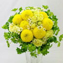 生花 ウェディングブーケ ピンポンマムのクラッチブーケ(※ブートニア付き) 花 送料無料 母の日 父の日 2025 プレゼント ギフト