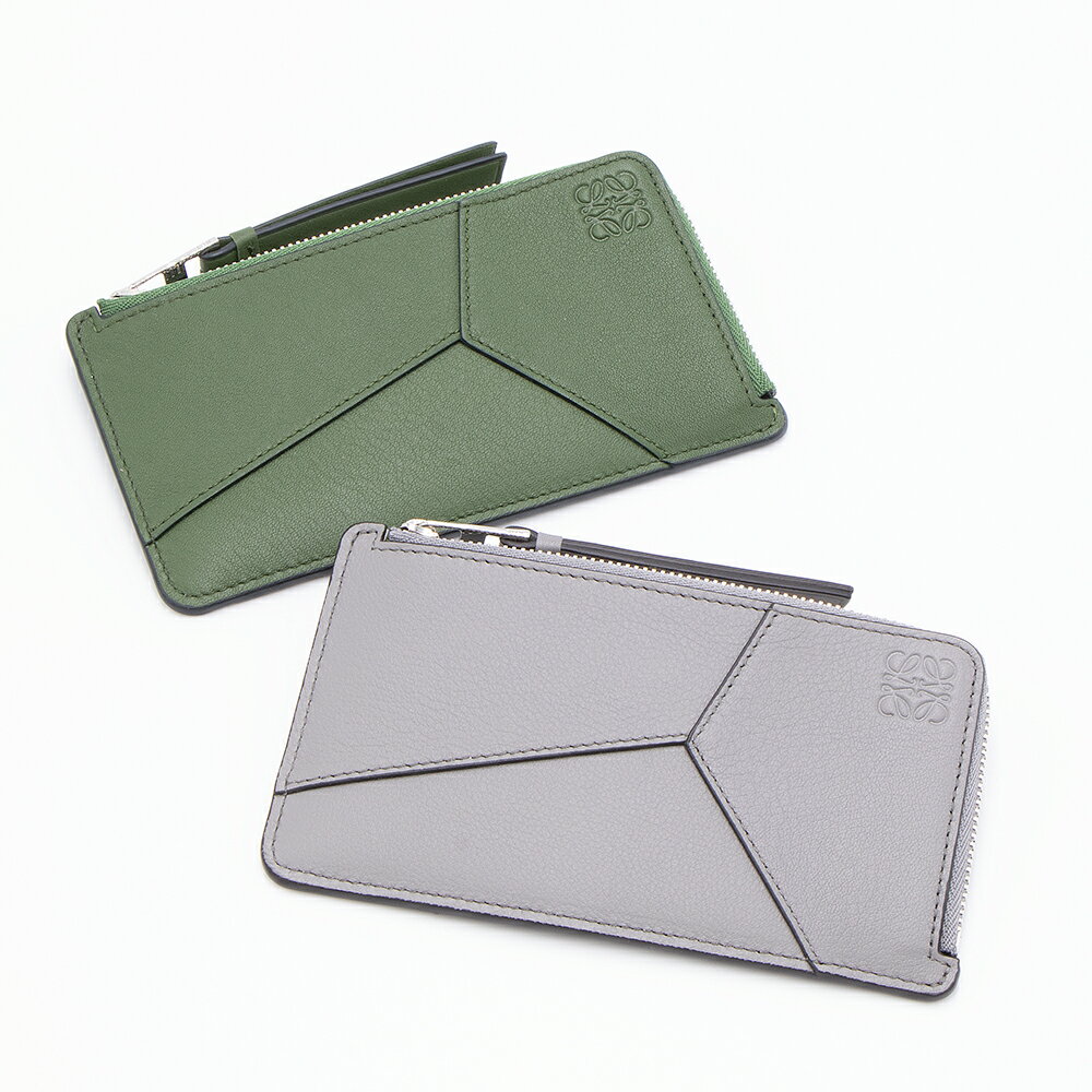 【2024年春夏新作】ロエベ LOEWE カードケース フラグメントケース PUZZLE LONG COIN CARD HOLDER パズルロングコインカードホルダー C510G17X03 2024SS