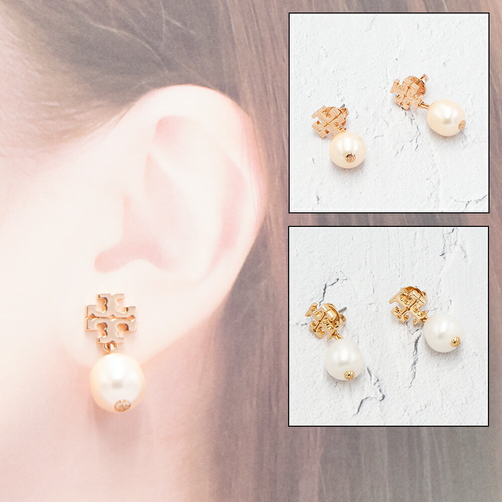 【2024年春夏新作】トリーバーチ TORY BURCH ピアス KIRA PEARL DROP EARRING 65156 2024SS