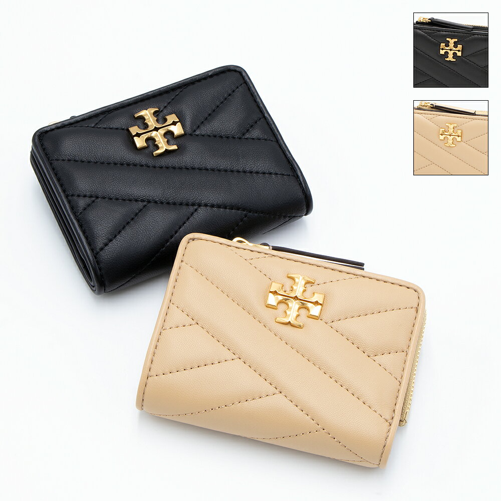 y2023NH~Vzg[o[` TORY BURCH 2܂z(Kt) KIRA CHEVRON BI-FOLD WALLET 153121 [2023AW]