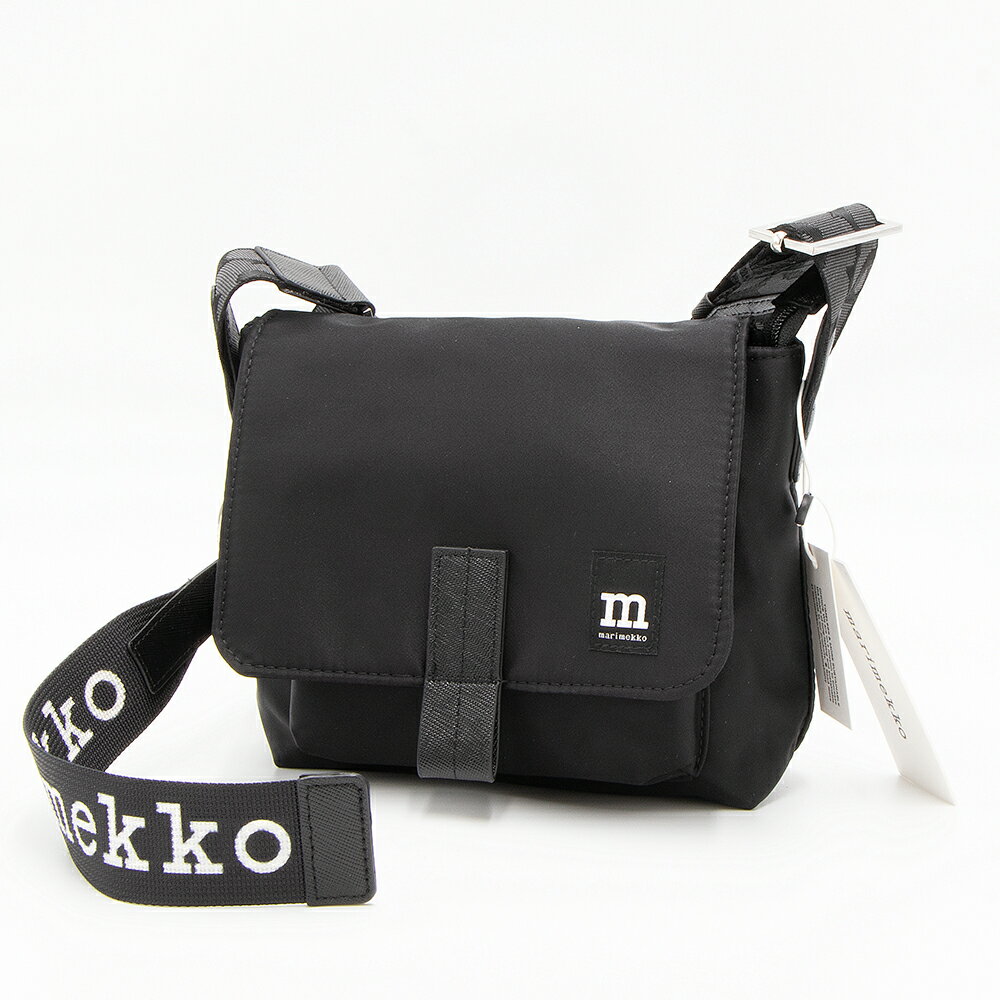 y2024NtĐVz}bR marimekko V_[obO Mini Messenger Solid shoulder bag ~jbZW[ 092538 009 k tBh [2024SS]