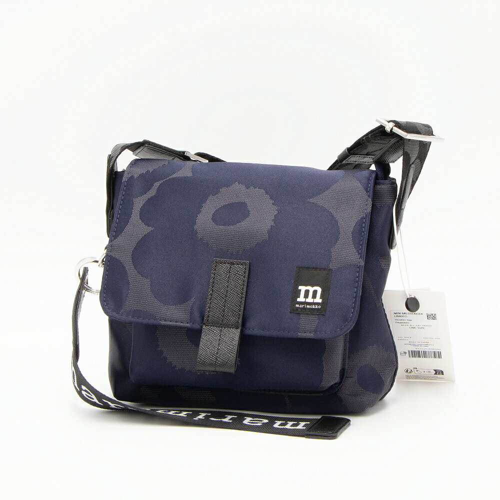 【2024年春夏新作】マリメッコ marimekko ショルダーバッグ Mini Messenger unikko shoulder bag ミニメッセンジャーウニッコ 092700 550 北欧 フィンランド [2024SS]