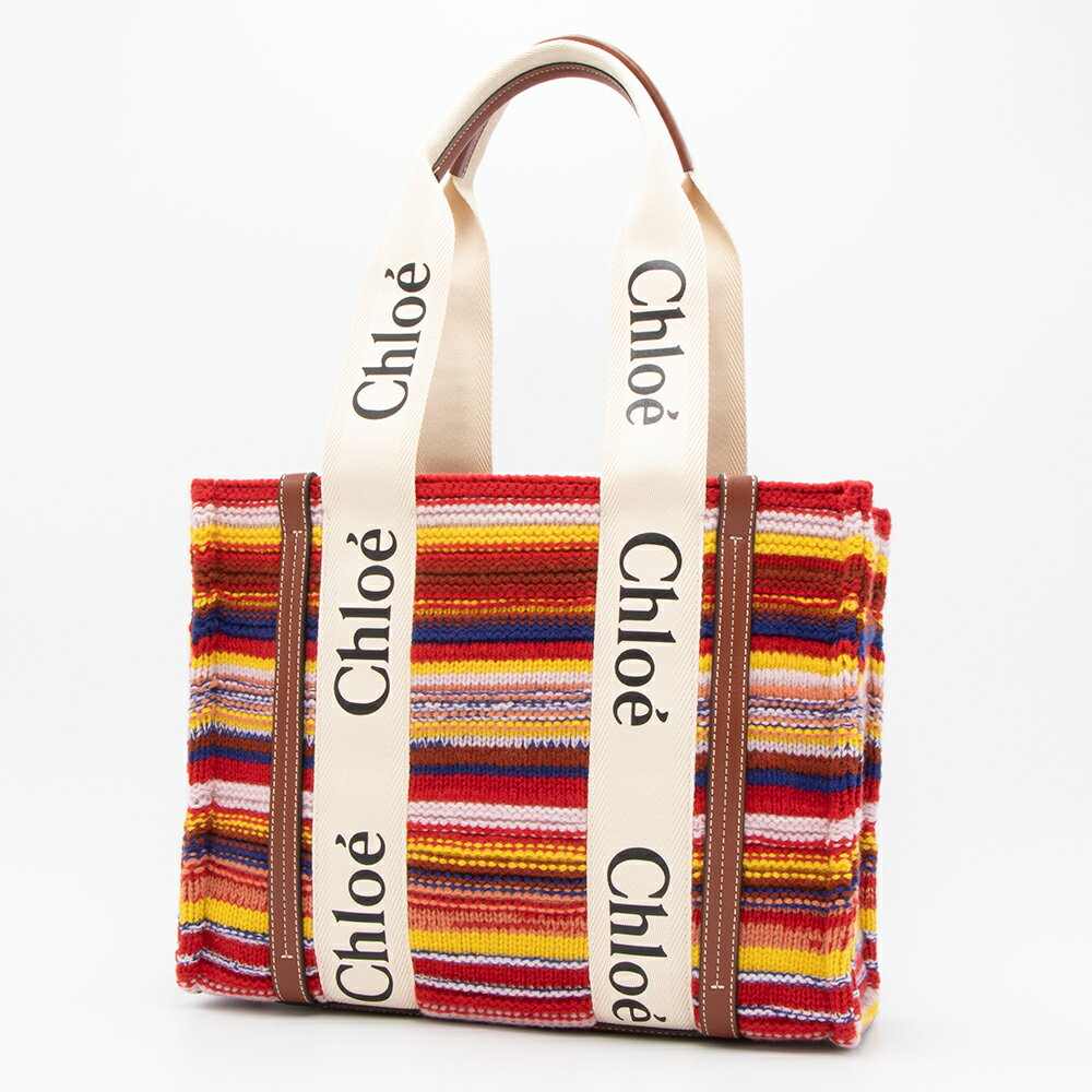 ڥϥåԡץ饤ۥ CHLOE ߥǥȡȥХå ޥ顼 WOODY åǥ CHC21WS383F31 69D MULTICOLOR RED 1 [2021AW]