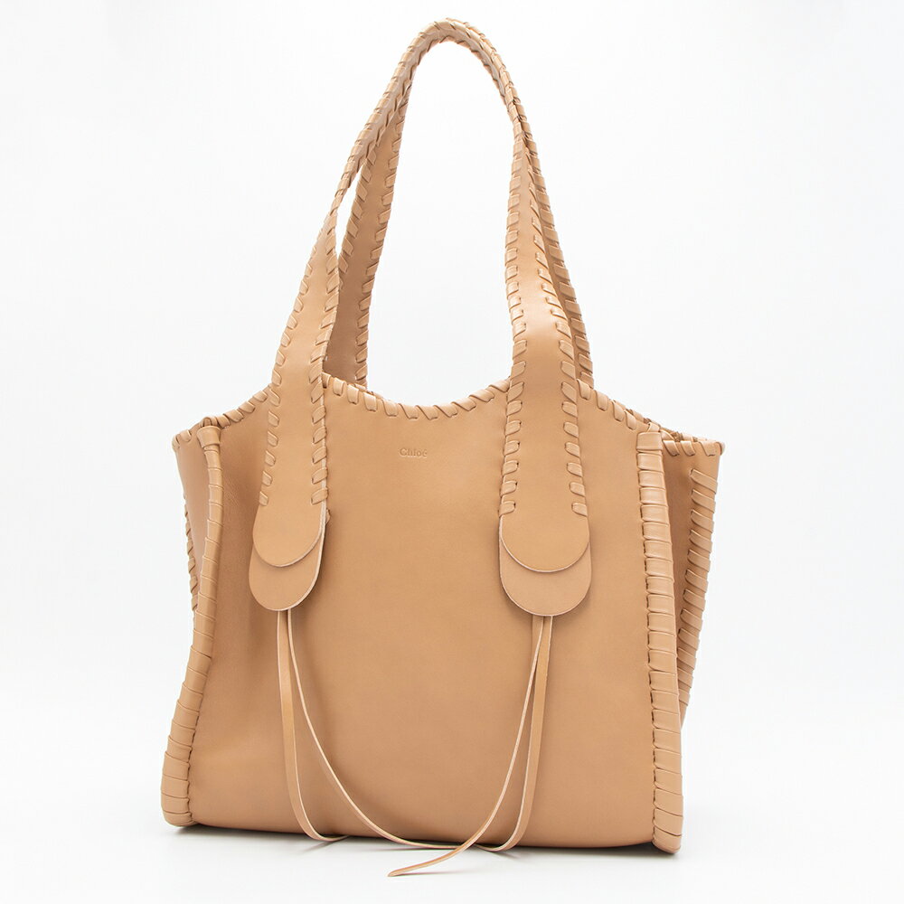 【ハッピープライス】クロエ CHLOE ミディアムトートバッグ ライトタン MONY CHC22AS561H89 26X LIGHT TAN [2022AW]