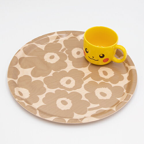 マリメッコ marimekko トレイ Mini Unikko plywood tray 31 cm ミニウニッコ トレイ 070403 801 北欧 フィンランド [2024SS]