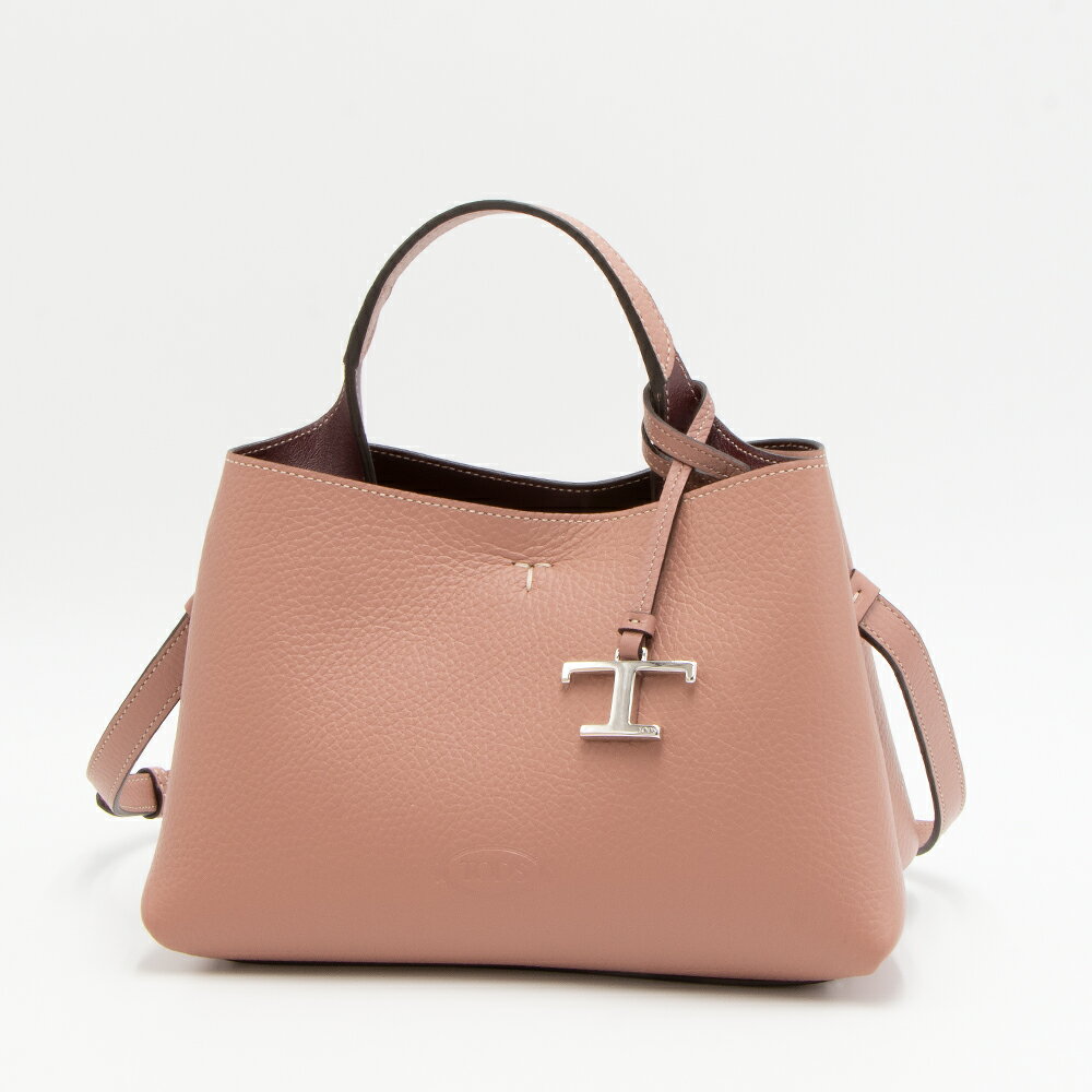 トッズ   レディースバッグ トッズ TOD'S トートバッグ(2WAY仕様) マイクロ ボルドーピンク XBWAPAEL000QRI 7O99 BORDEAUX PINK [2024SS]