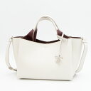 【GW限定/5%OFFクーポン】トッズ TOD'S トートバッグ(2WAY仕様) ミニ ホワイト XBWAPAFL100QRI 9P09 WHITE [2024SS]