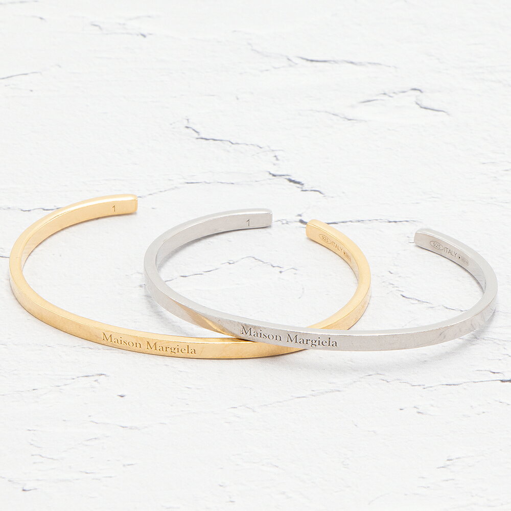 【BLACK FRIDAY P10倍】メゾンマルジェラ MAISON MARGIELA バングル 11 SM1UY0064 SV0158 レディース ブレスレット カラー2色 [2024SS]