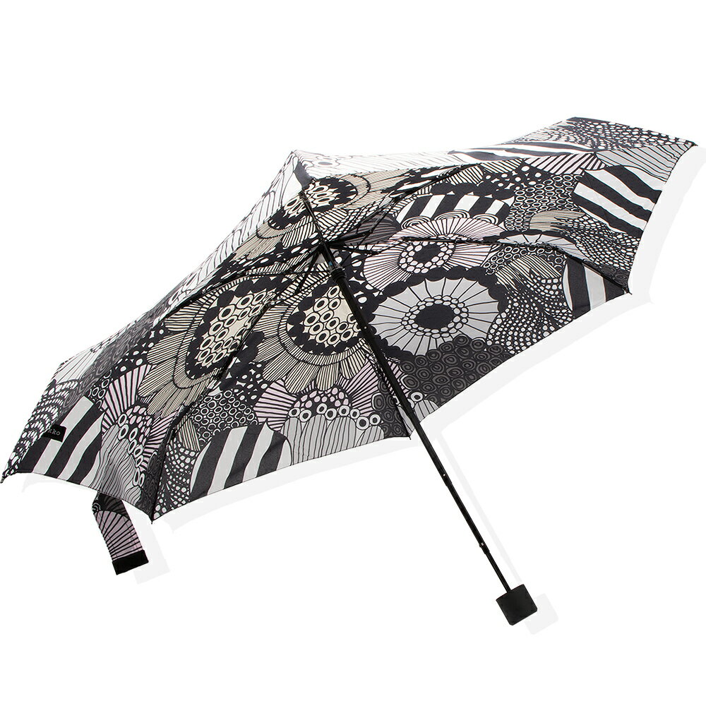 マリメッコ  【ハッピープライス】マリメッコ marimekko 折り畳み傘 シイルトラプータルハ Siirtolapuutarha Mini Manual umbrella 048861 938 北欧 フィンランド [2024SS]