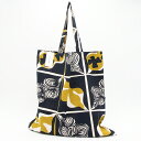 【ハッピープライス】マリメッコ marimekko トートバッグ ファブリックバッグ Pieni Rukinlapa fabric bag ルキンラパ (560 ダークブルー×オリーブ) 071964 560 北欧 フィンランド 2022AW