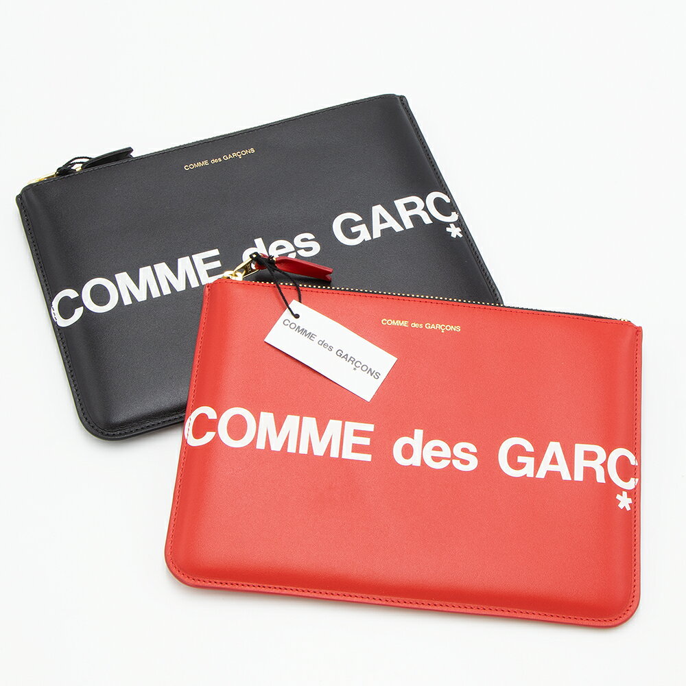 楽天GRANDE TOKYO【ハッピープライス】コムデギャルソン COMME des GARCONS ポーチ HUGE LOGO SA5100HL [2022AW]