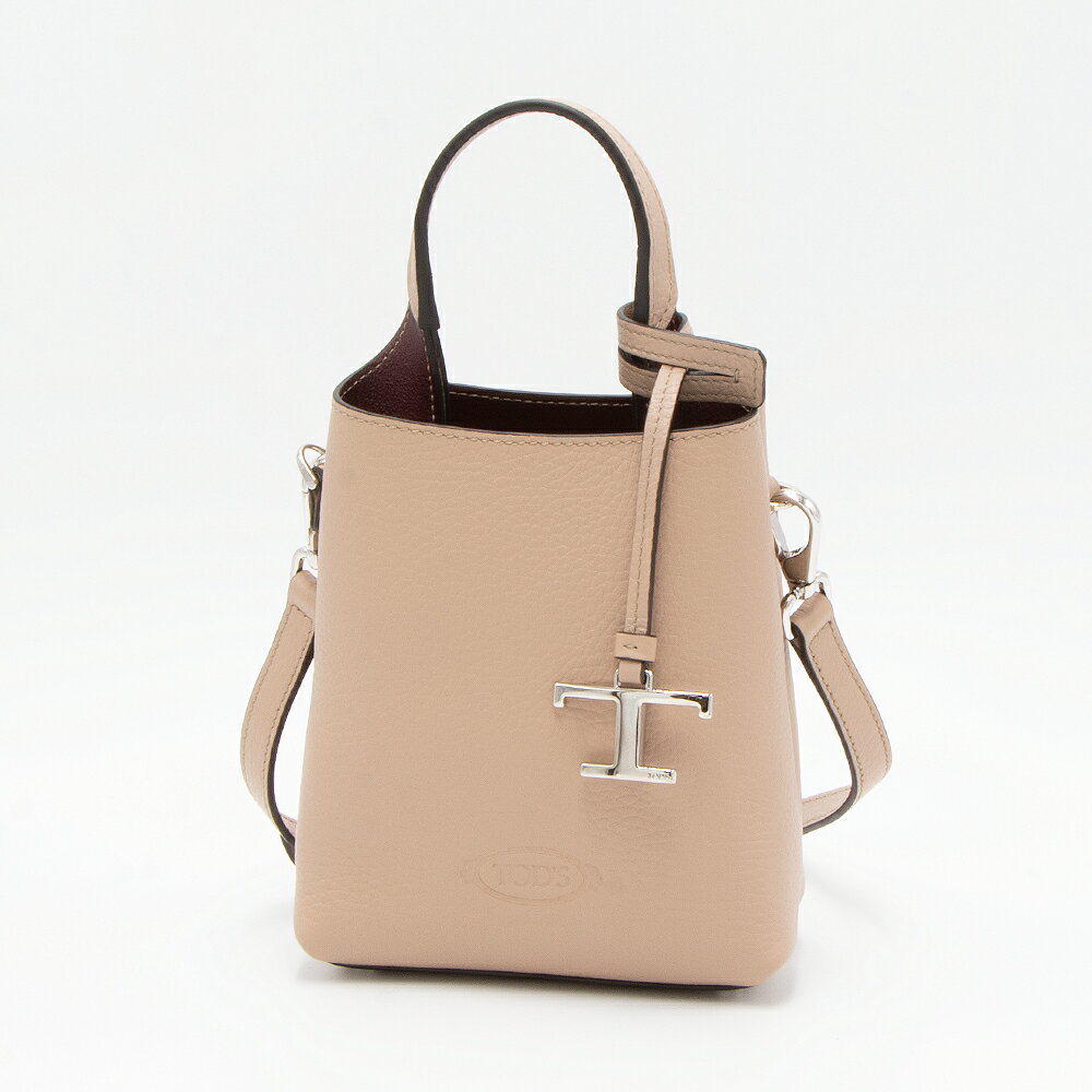 トッズ   レディースバッグ トッズ TOD'S トートバッグ(2WAY仕様) マイクロ ピンクベージュ XBWAPAT9000QRI 5O87 PINK BEIGE [2023AW]*