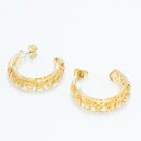 【ハッピープライス】マークジェイコブス MARC JACOBS ピアス クリア/ゴールド THE MONOGRAM HOOPS ザ モノグラム フープ J207M01PF22 977 2023SS