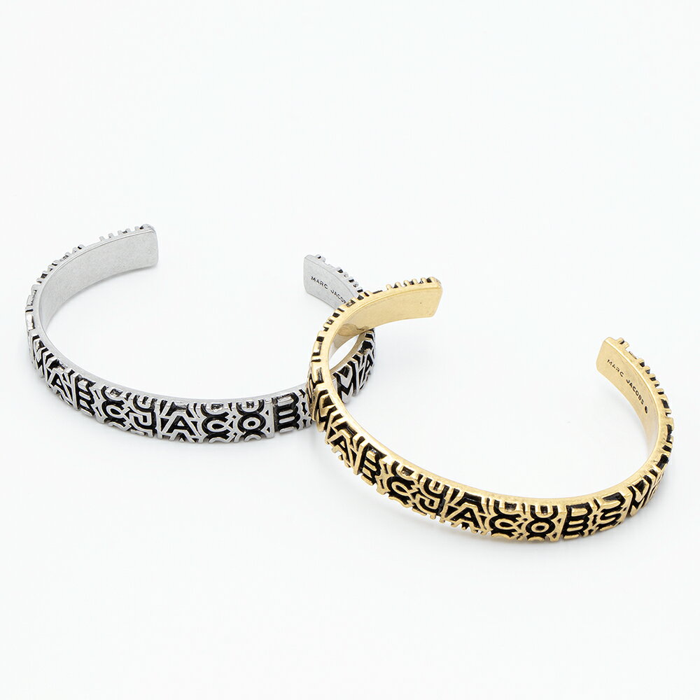 マークジェイコブス MARC JACOBS バングル THE MONOGRAM ENGRAVED BRACELET モノグラム マーク ジェイコブス エングレイヴド バングル 2P3JBR001J07 [2023AW]