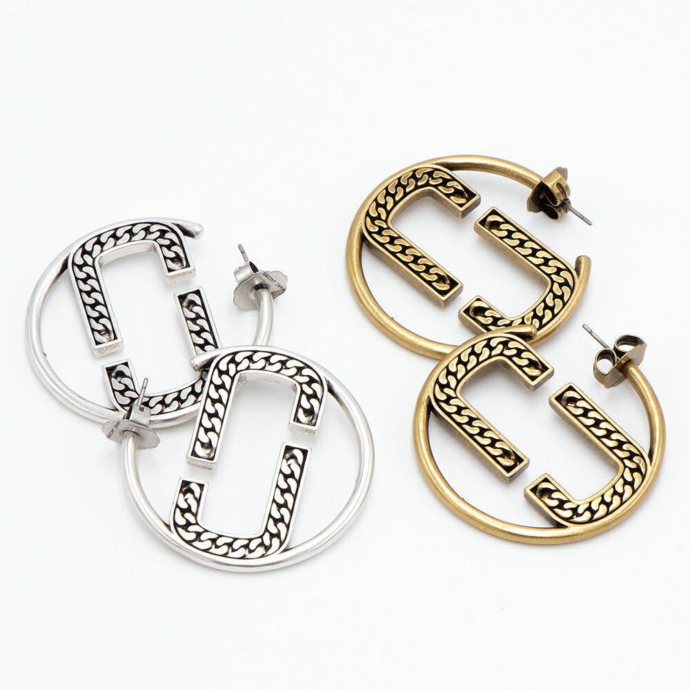 マークジェイコブス ピアス 【2023年秋冬新作】マークジェイコブス MARC JACOBS ピアス ST.MARC HOOPS セントマークフープ 2F3JER001J39 [2023AW]