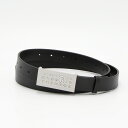 【GWはポイント10倍】【2025年春夏新作】エムエムシックスメゾンマルジェラ MM6 MAISON MARGIELA ベルト ブラック NUMERIC BEL...