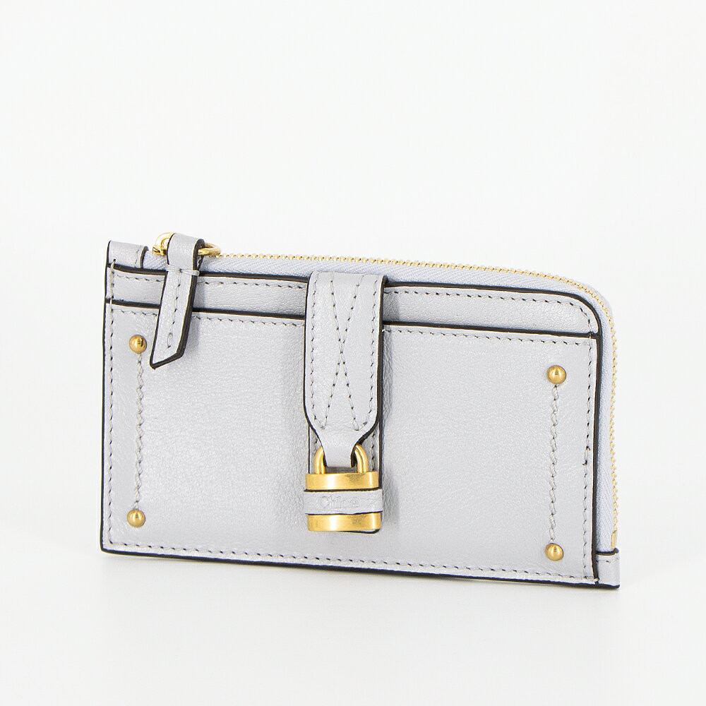 クロエ CHLOE フラグメントケース グレインレザー PADDINGTON スモールウォレット CH26SP915O37 4A5 GREYISH BLUE 