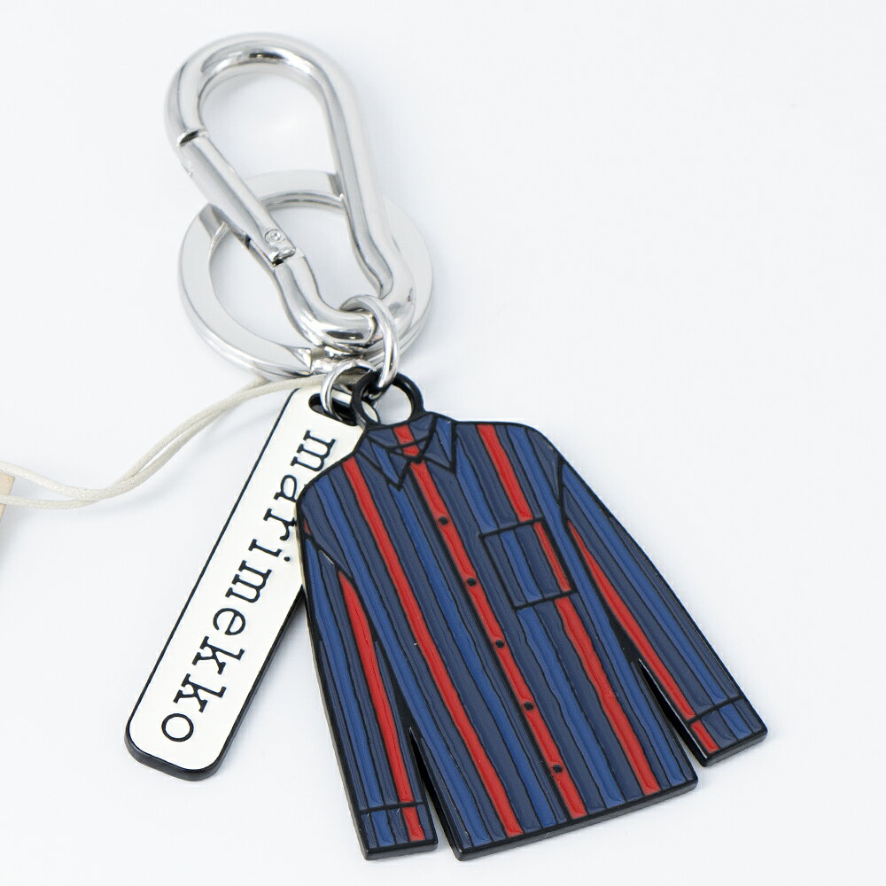 【お買い物マラソン10%OFFクーポン】マリメッコ marimekko キーチェーン ブルー/レッド ピッコロ Vekku Kioski key chain 095337 877 北欧 フィンランド [2026SS]