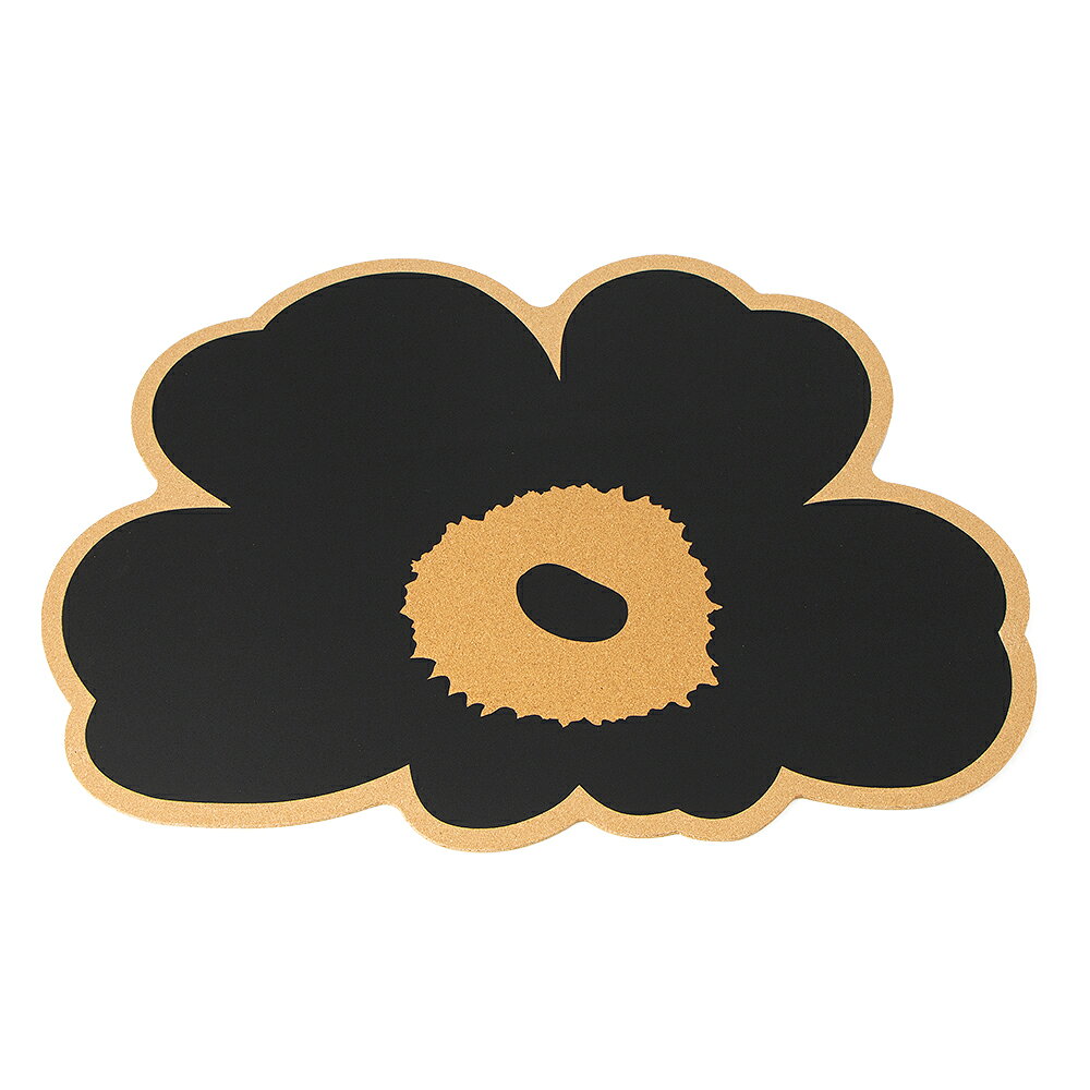マリメッコ marimekko ランチョンマット コルク製プレイスマット ウニッコ Unikko ...
