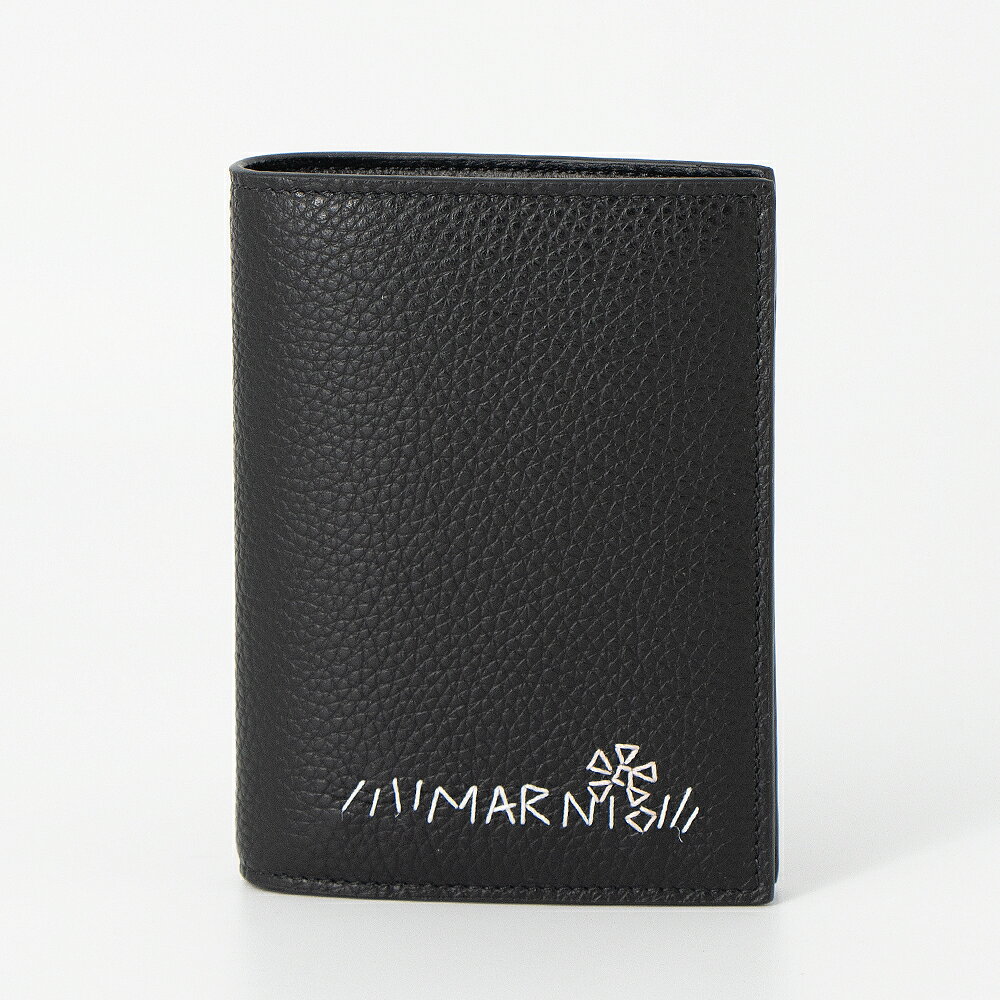 Rakuten - マルニ MARNI 2つ折り財布(小銭入れ付き) PFMOQ14Q17 P6533 00N99 BLACK [2026SS]