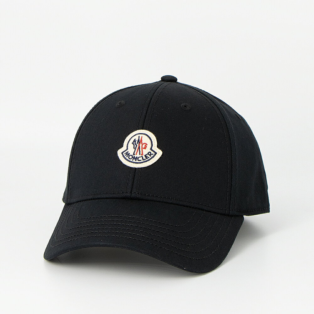 ブランド モンクレール / MONCLER アイテム キャップ 品番 3B000 08 04863 999 カラー 999 ブラック サイズ 【ONE SIZE】 頭囲：55.0-62.0cm(ベルクロにて調節可能) 素材 表地：コットン 裏地：コットン 仕様 6パネルキャップ サイズ調整アジャスター付き(ベルクロ) 刺繍ロゴ フェルトロゴ 付属品 MONCLERオリジナルタグ QRコードタグ 原産国 中国(CHINA) 状態 新品・未使用