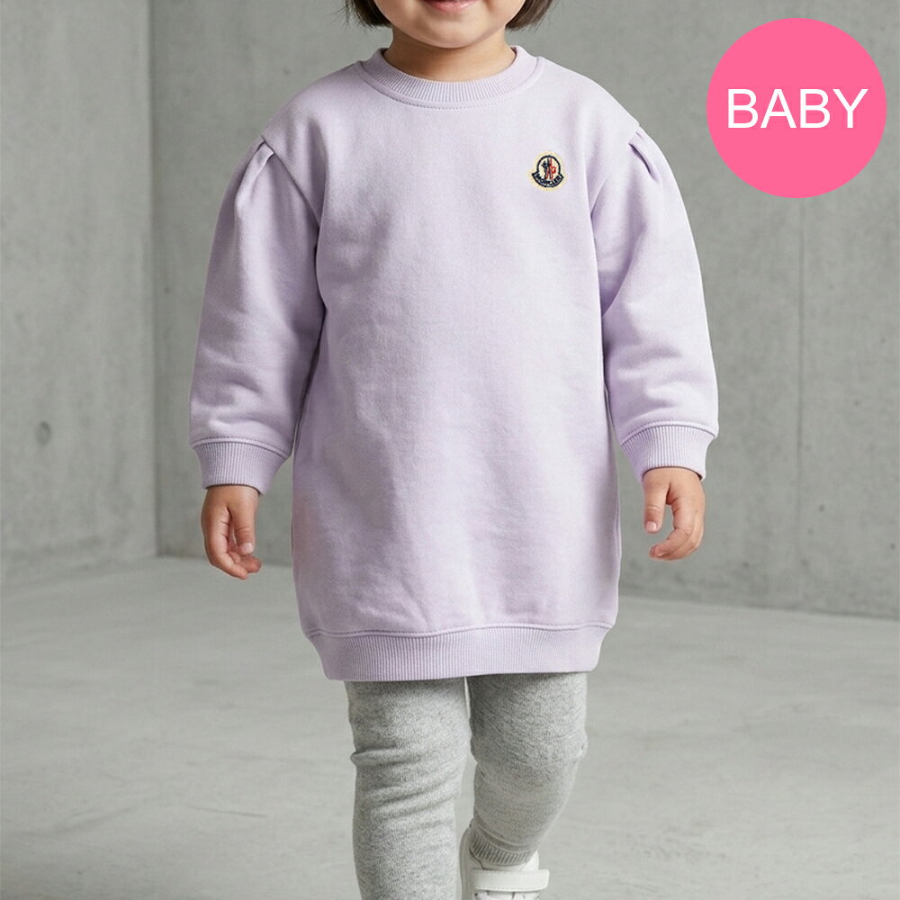 Rakuten - モンクレール MONCLER スウェット トレーナー ワンピース ベビー 女の子 8I000 01 89B9Y 509 タグカット無し [2026SS]