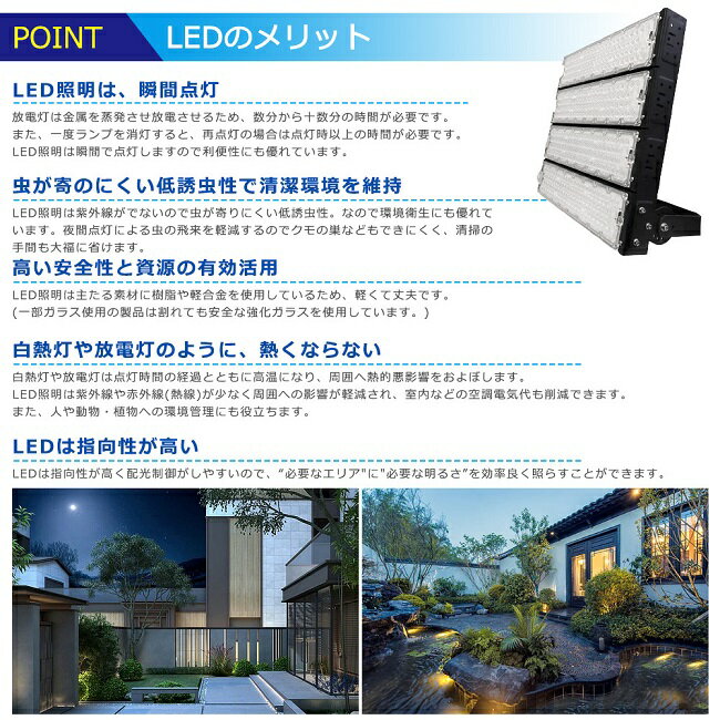 【8台セット】超爆光 LED投光器 1200W 12000W相当 240000lm 投光器 LED 屋外 IP65 防水 防塵 広角120度 角度調整 ACコード付き LED 投光器 屋外 防水 ワークライト LED作業灯 ハイパワー 駐車場 倉庫 工場 業務用 アウトドア キャンプ場 ゴルフ場 屋台 夜釣り イベント会場