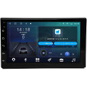 NOAUKA 7インチ ダブルディン オーディオ一体型ナビ、 8コア2+32G IPSタッチスクリーン CarPlay&Android Auto、ブルートゥース、4G通信対応 電話ミラーリング、 AHDバックカメラ対応 Bluetooth Wi-Fi USB2個付き(2)