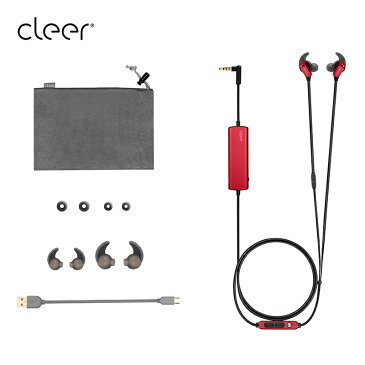 【300円OFFクーポン発行中!!】Cleer Trek イヤホン ハイエンド 3.5mm端子 着脱可能 有線 通話 音量調節 高音質 マイク内蔵 ヘッドホン パソコン スマホ iPhone Android switch 音楽 快適 軽量 対応性 男女兼用 通勤 おしゃれ【アメリカ人気ブランド】