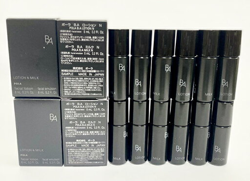 数量限定! POLA B.AローションNとミルクN 8mL×2本 10セット 数量限定! POLA B.AローションNとミルクN 8mL×2本 10セット