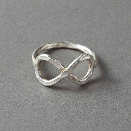カレンシルバー リング タイシルバー カレン族 メンズ レディース ユニセックス 無限 インフィニティ ∞ シンプル ギフト プレゼント メーカー直送