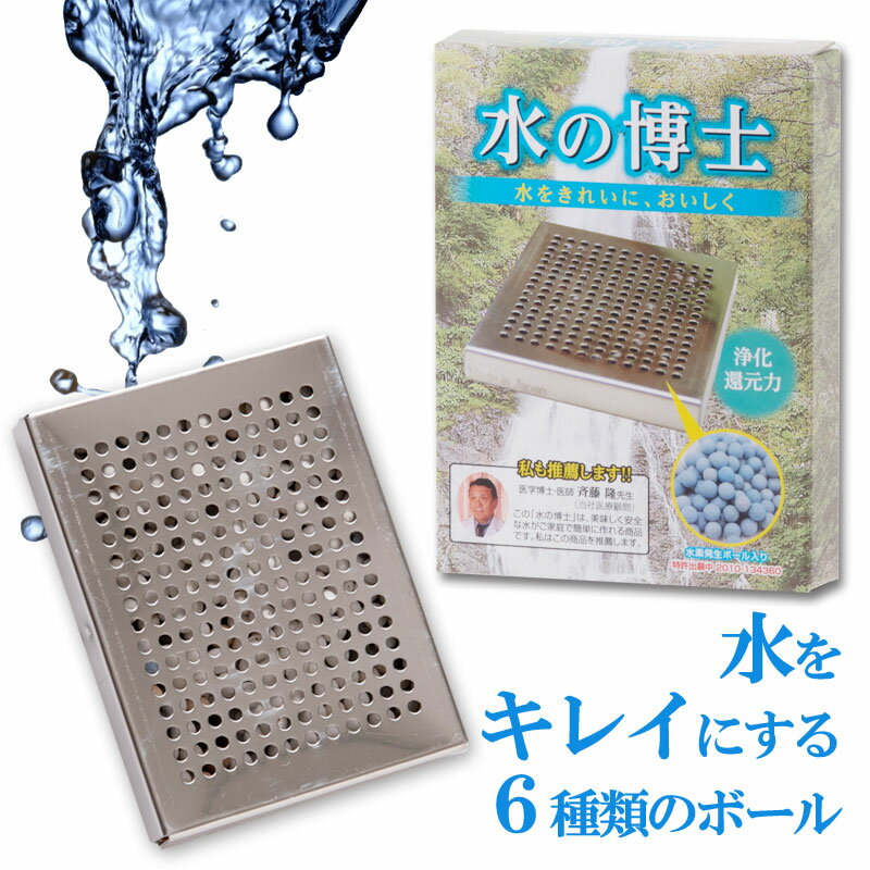 【2個購入で＋1個プレゼント】水の博士 簡易浄水器 ポット用