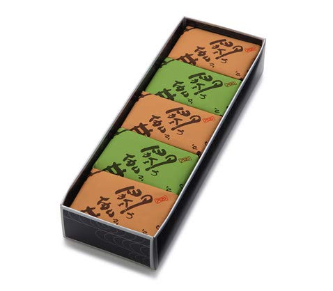 【叶 匠壽庵】閼伽井 黒蜜きなこ 抹茶 5個のサムネイル