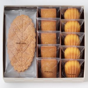 【クラブハリエ】ハリエ・アソート(リーフパイ5枚、フィナンシェ・マドレーヌ各5個)のサムネイル