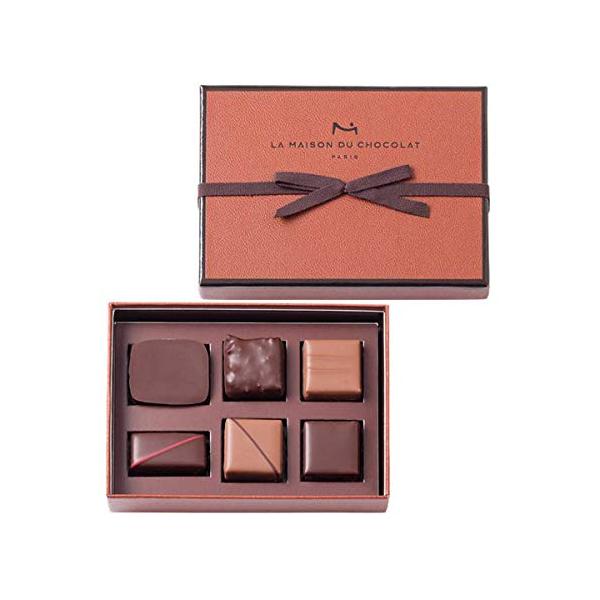 ラ・メゾン・デュ・ショコラ チョコレート メゾンデュショコラ LA MAISON DU CHOCOLAT アタンション 6粒入り メゾンドショコラ チョコレート バレンタイン バレンタインデー ホワイトデー 贈答 ギフト