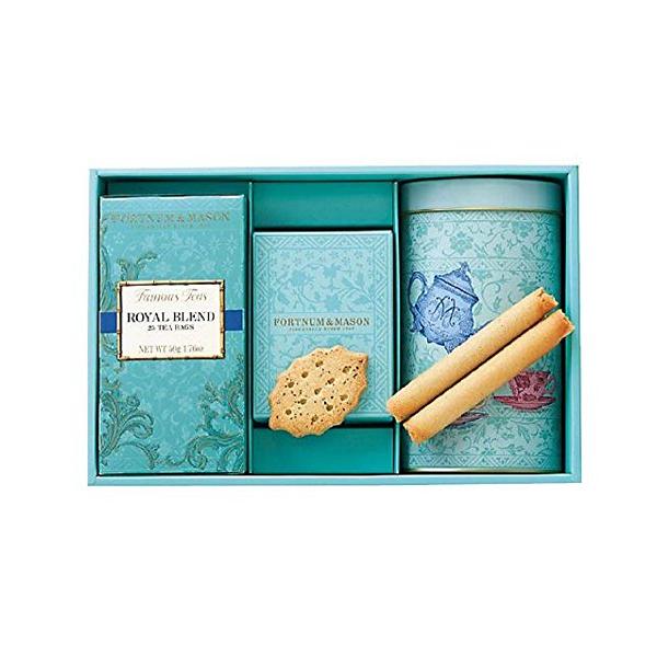 お歳暮 フォートナム アンド メイソン FORTNUM AND MASON 紅茶 ティー ティーバッグ 焼菓子詰合せ