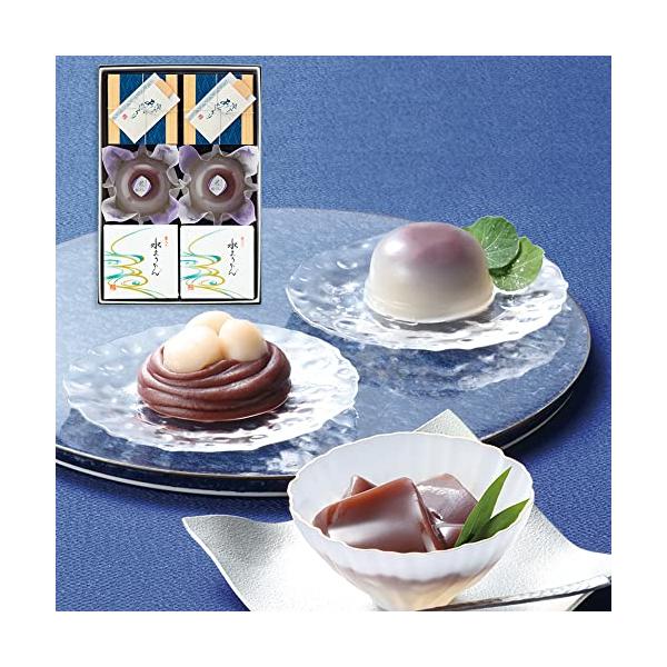 お歳暮 宗家 源吉兆庵 なめらか水ようかん詰合せ　6個入（ギフト 和菓子 3種類）のサムネイル