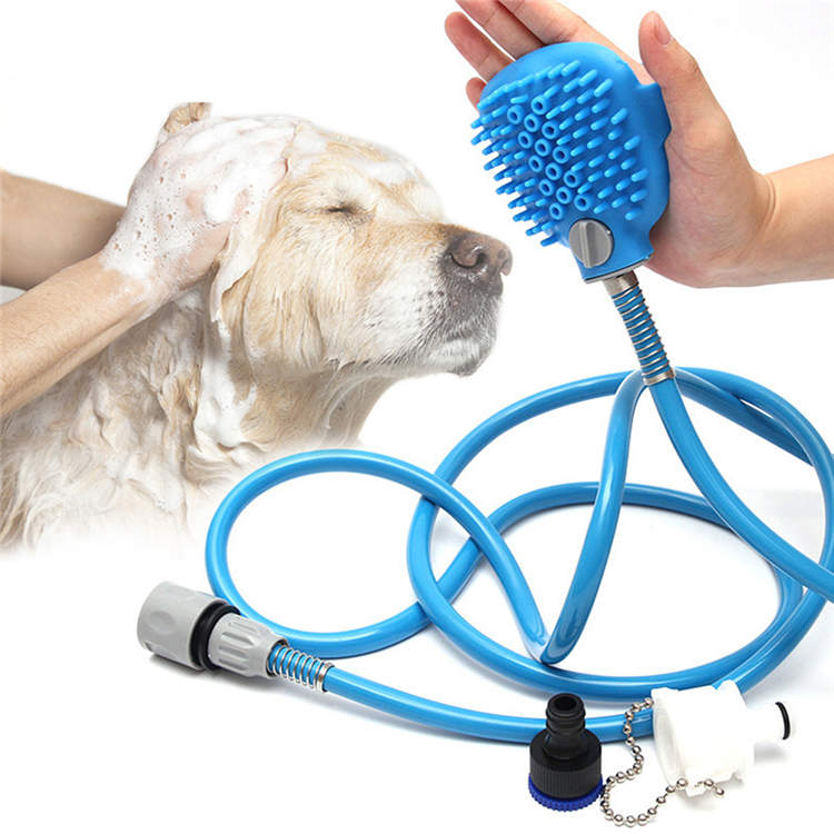 犬用シャワー ヘッド 噴霧器 ペット 猫 犬 短中長毛種適応 室内室外 ペット用品 軽量 抗菌作用 持ちやすい クリーナー 両用 CW032