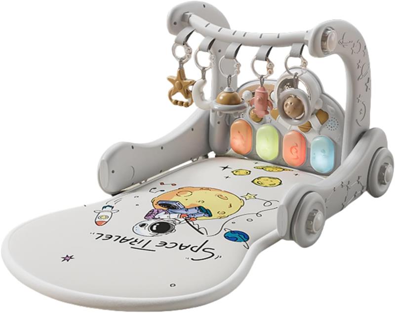 ベビージム プレイマット 赤ちゃん 玩具 新生児プレイマット 新生児音楽フィットネス ファッションおもちゃ 室内遊具 知育玩具 ベビーおもちゃ 幼児おもちゃ 感覚刺激 出産祝い プレゼント